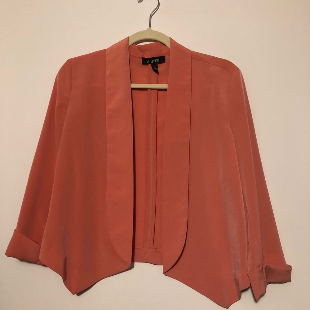 Coral blazer